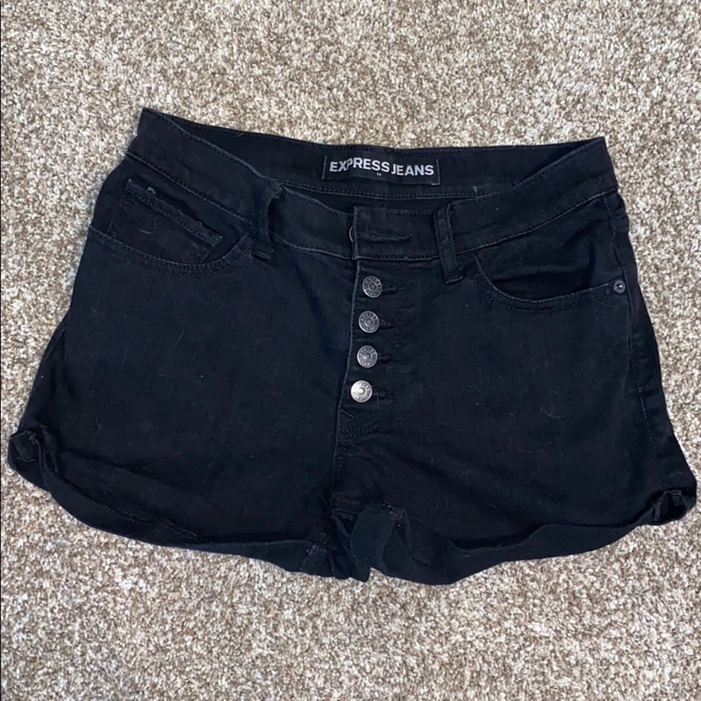 NWOT Express High Rise Shorts